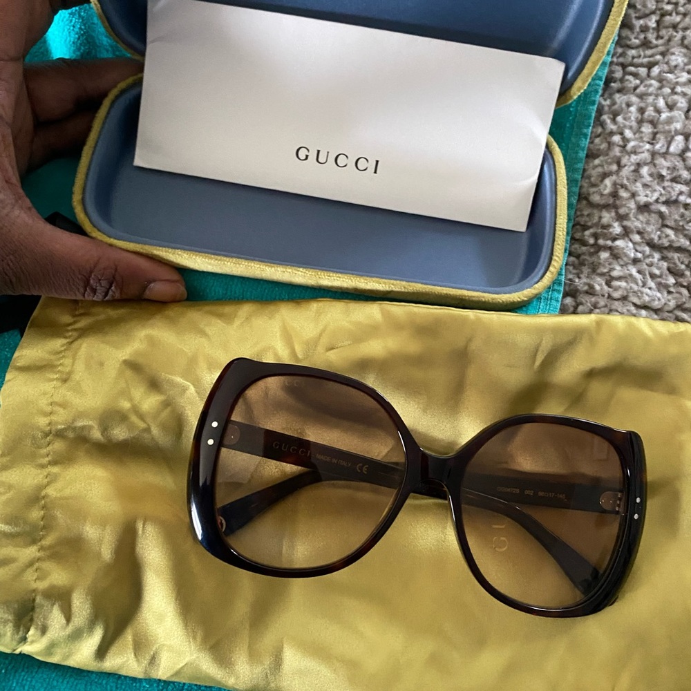 Gucci sunglasses gently worn make decent offer